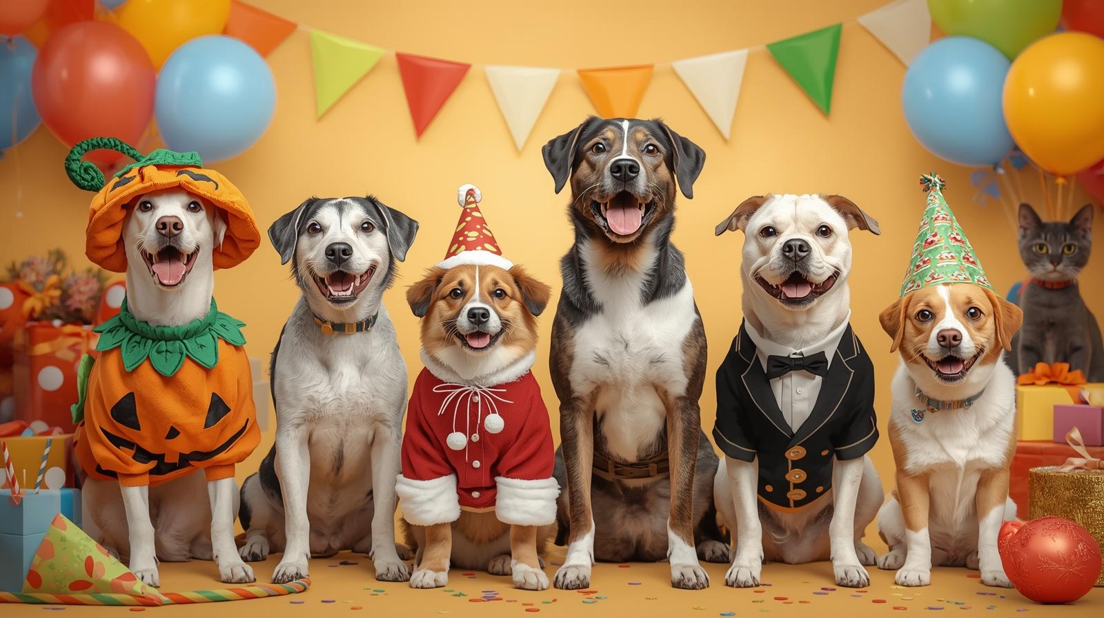 Pet Costumes and Apparel for Special Occasions