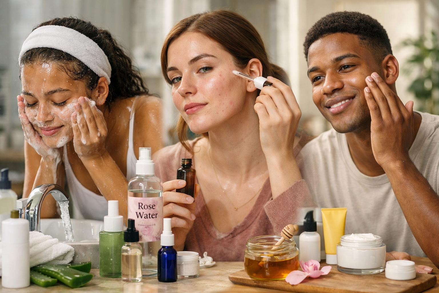 Simple Steps For Clear & Glowing Skin